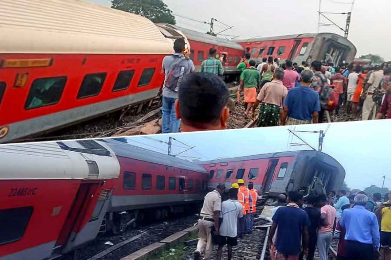 ফের দুর্ঘটনার কবলে রেল, লাইনচ্যুত হাওড়া-মুম্বই এক্সপ্রেসের ১৮টি বগি, মৃত অন্তত ২