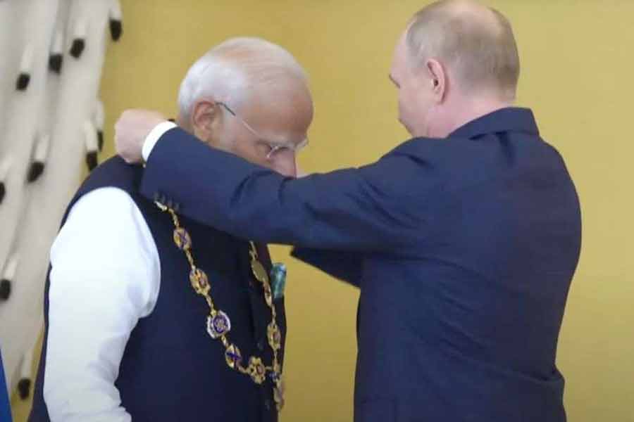 রাশিয়ার সর্বোচ্চ নাগরিক সম্মান মোদিকে, ইউক্রেন যুদ্ধ নিয়ে বিশেষ বার্তা পুতিনকে