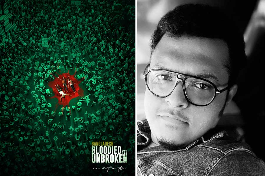 ‘রাতে ঘুমোতে পারছি না’, রক্তাক্ত পদ্মাপাড়ের যন্ত্রণা গঙ্গাপাড়ের শিল্পীর তুলিতে