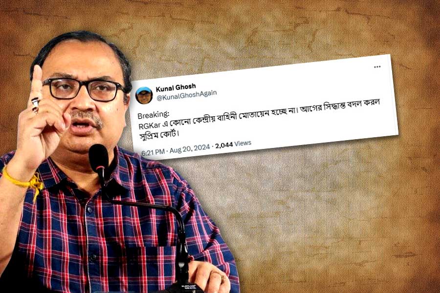 সুপ্রিম কোর্টের লিখিত রায় ঘিরে ধোঁয়াশা! আর জি করে মোতায়েন হচ্ছে না কেন্দ্রীয় বাহিনী, দাবি কুণালের