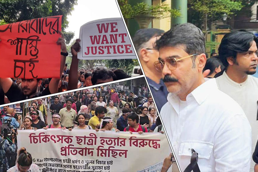 RG Kar কাণ্ডের প্রতিবাদে রাস্তায় প্রসেনজিৎ, পথে বিশ্ববিদ্যালয়ের প্রাক্তনী ও পড়ুয়ারাও