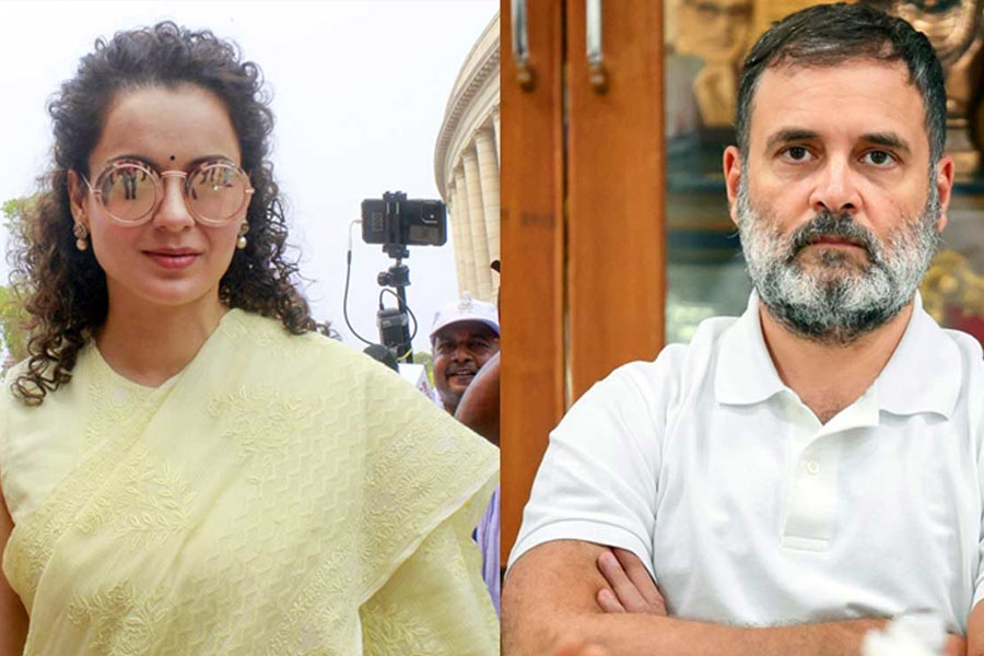 ‘কৃষকরা ধর্ষক’! কঙ্গনার মন্তব্যে বিজেপিকে ঝাঁজাল আক্রমণ রাহুলের