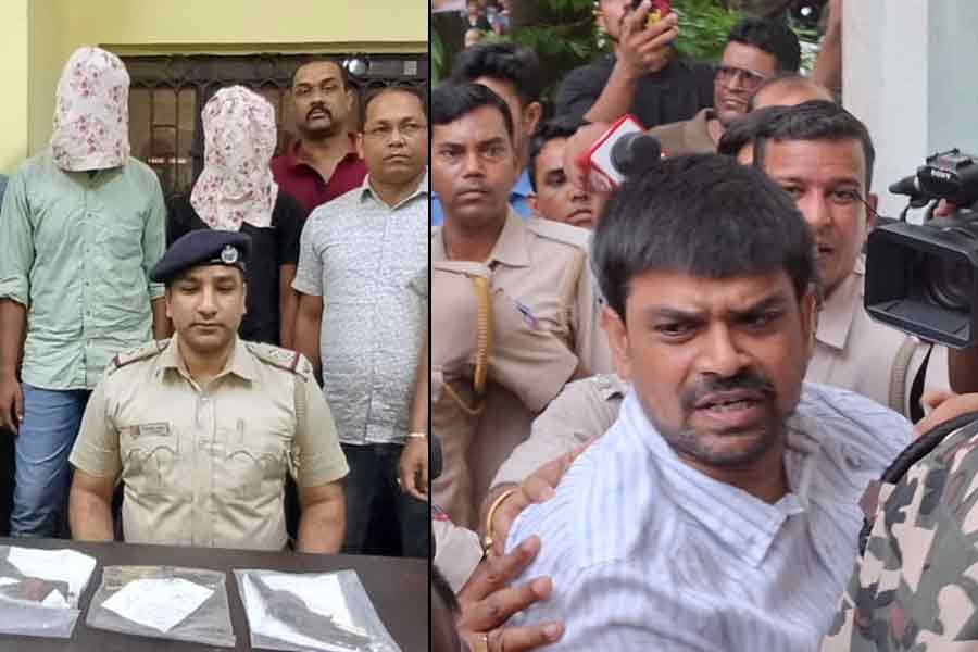 দক্ষিণেশ্বর থেকে গ্রেপ্তার বিহারের ২ দুষ্কৃতী, ধৃতরা ‘গোল্ডেন ডাকু’ সুবোধ ‘ঘনিষ্ঠ’?