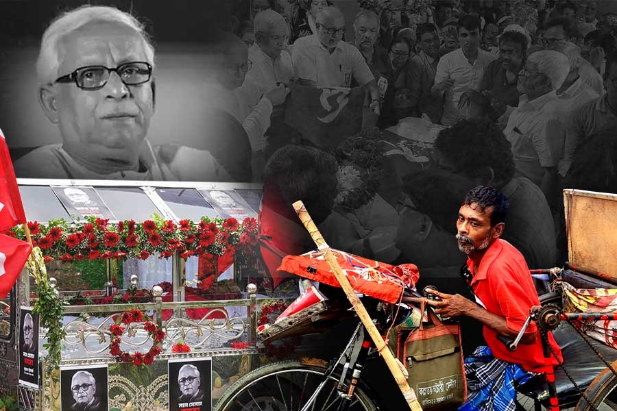 বুদ্ধ-টানে হালিশহর থেকে কলকাতা, হুইল চেয়ারে শেষ দর্শনে ‘বিশেষ’ রবি
