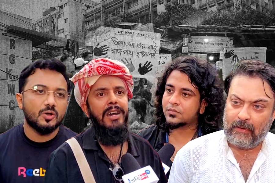 ‘একই দাবি একই স্বর, বিচার চাইছে আর জি কর’, রাজপথে বিভিন্ন জগতের কৃতীরা