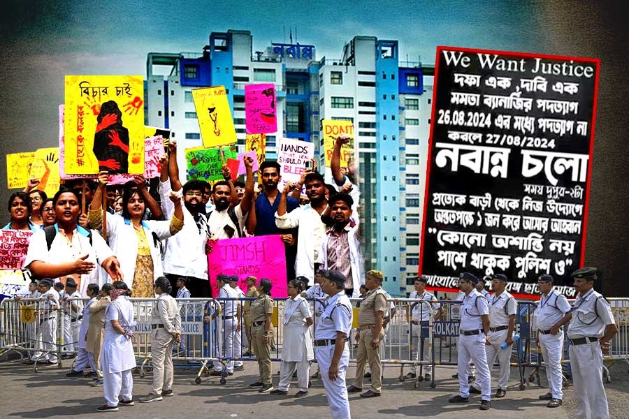 নবান্ন অভিযানে অশান্তির ছক! আটক ২ বিজেপি নেতা