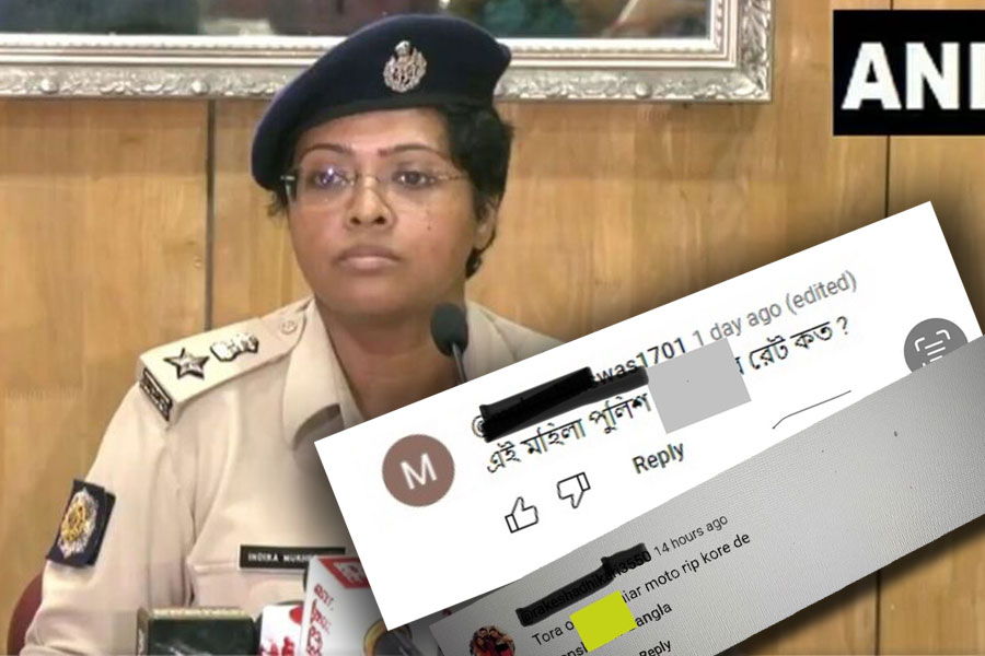সোশাল মিডিয়ায় কলকাতা পুলিশের ডিসি সেন্ট্রাল ইন্দিরা মুখোপাধ্যায়কে হুমকি, দায়ের মামলা