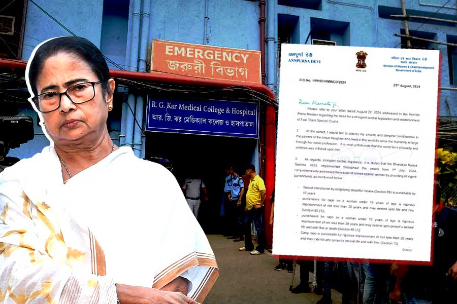 ফাস্ট ট্র্যাক কোর্ট চালুই করেনি রাজ্য সরকার! আর জি কর আবহে মুখ্যমন্ত্রীকে পালটা চিঠি কেন্দ্রের