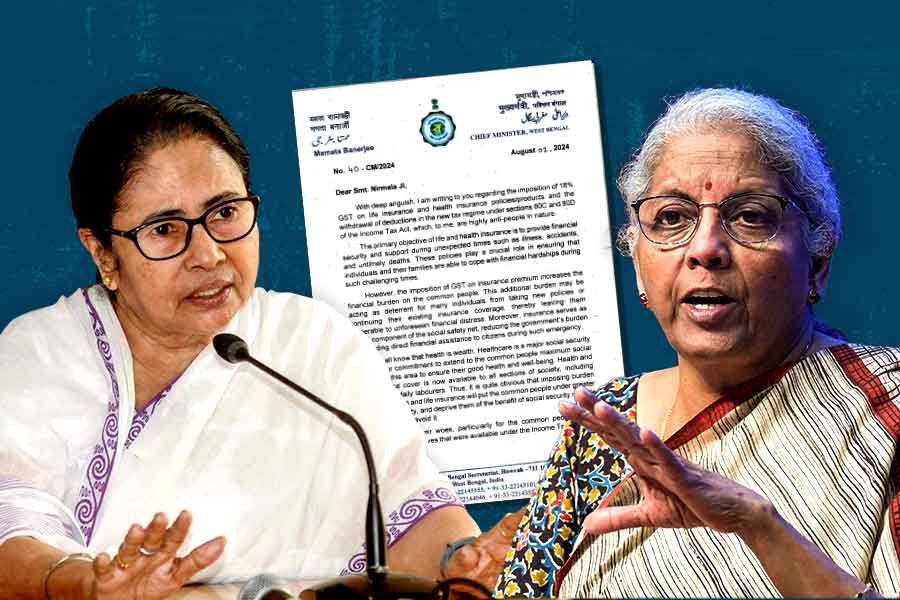 জীবনবিমা ও স্বাস্থ্যবিমায় জিএসটি প্রত্যাহারের দাবি, কেন্দ্রীয় অর্থমন্ত্রীকে চিঠি মুখ্যমন্ত্রীর