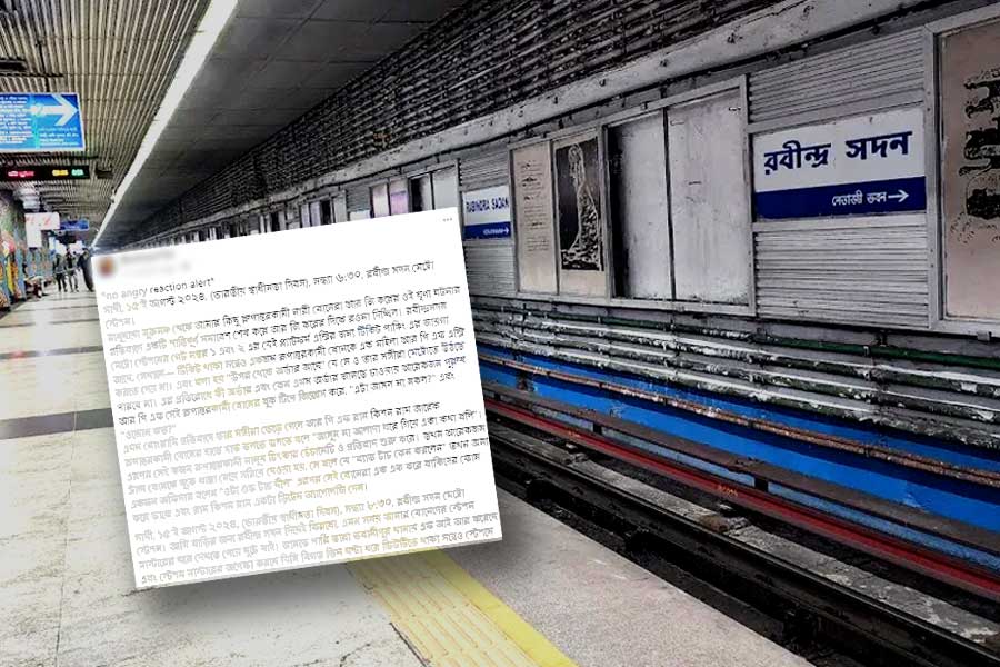 প্রবেশে বাধা, অশ্লীল স্পর্শ! রবীন্দ্র সদন মেট্রো স্টেশনে ‘যৌন হেনস্তা’র শিকার রূপান্তরকামী