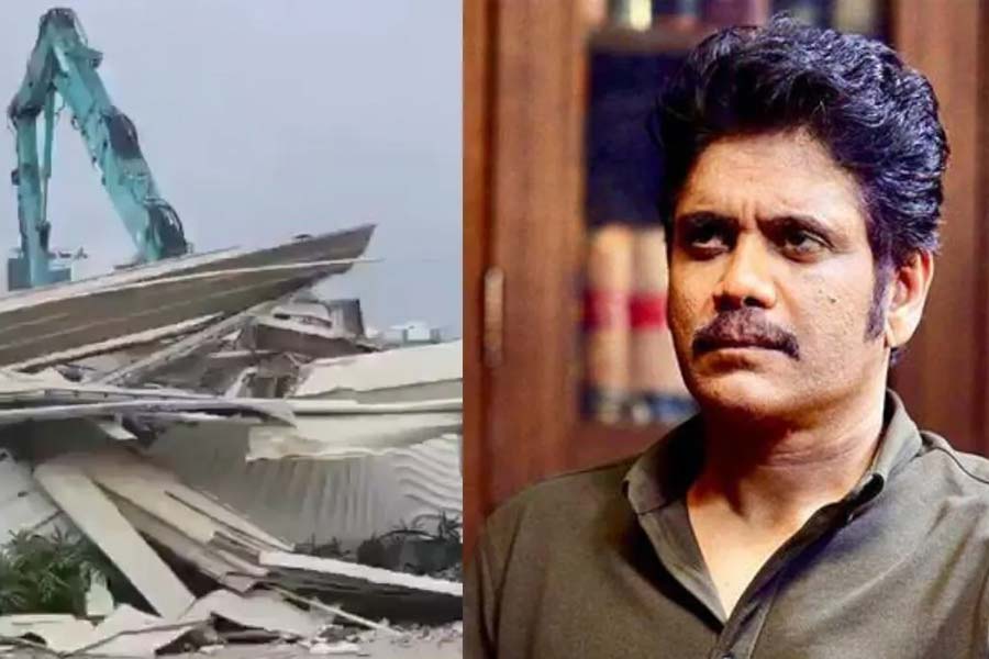 জলাশয় বুজিয়ে বেআইনি নির্মাণ, কনভেনশন সেন্টার নিয়ে বিপাকে নাগার্জুন!