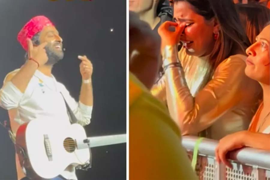অরিজিতের গান শুনে কেঁদে ভাসালেন অনুরাগী, তরুণীর কান্না দেখে কী বললেন গায়ক?