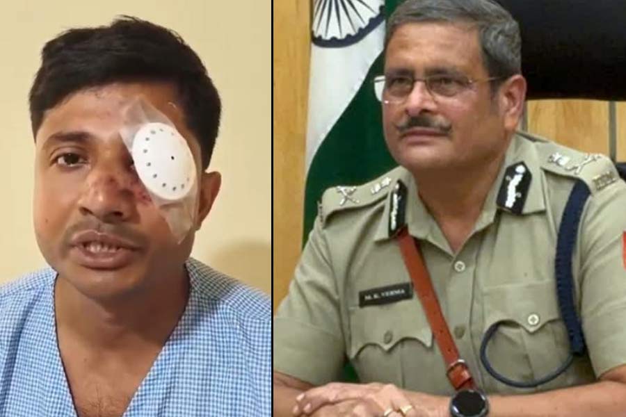 নবান্ন অভিযানে জখম ট্রাফিক সার্জেন্টের বাড়িতে CP, আধঘণ্টা কথা দুজনের