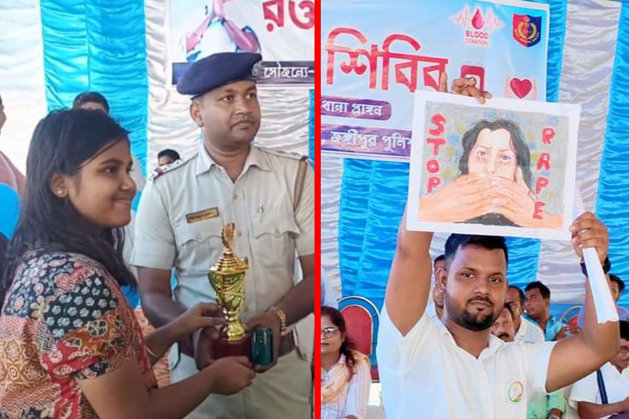 নো রেপ! পুলিশের অঙ্কন প্রতিযোগিতায় বার্তা দিয়ে প্রথম পুলিশকর্মীর কন্যা
