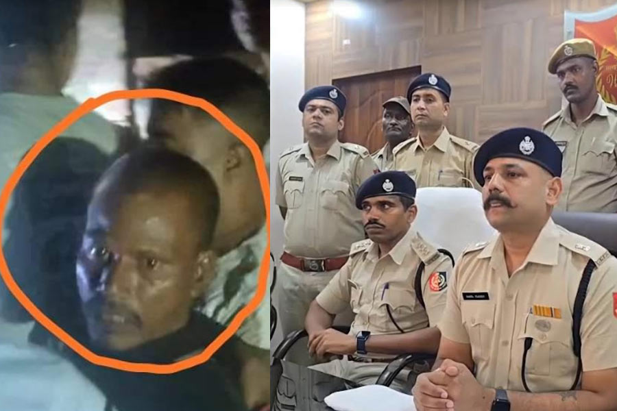 উড়ল ড্রোন, ড্রাগন লাইট জ্বালিয়ে তল্লাশি, কাটোয়ায় ‘যৌন হেনস্তা’য় জঙ্গল থেকে ধৃত অভিযুক্ত