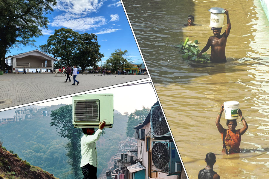 বানভাসি দক্ষিণ, গরমে হাঁসফাঁস উত্তর, শরতের দার্জিলিংয়ে ফ্যান-এসি কেনার হিড়িক