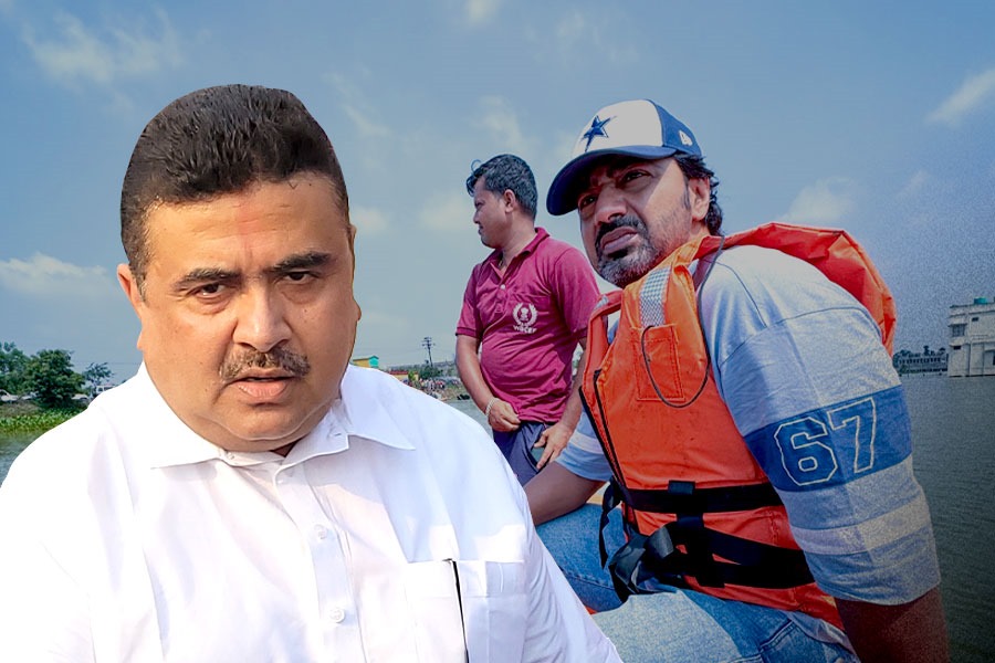 ডুবছে ঘাটাল, ফের সাংসদ দেবের বিরুদ্ধে ‘সরব’ শুভেন্দু অধিকারী