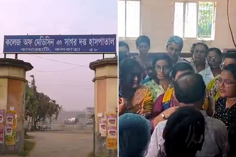 সাগর দত্ত হাসপাতালে অনির্দিষ্টকালের কর্মবিরতি, জুনিয়র ডাক্তারদের প্রতিবাদের আঁচ এনআরএসেও