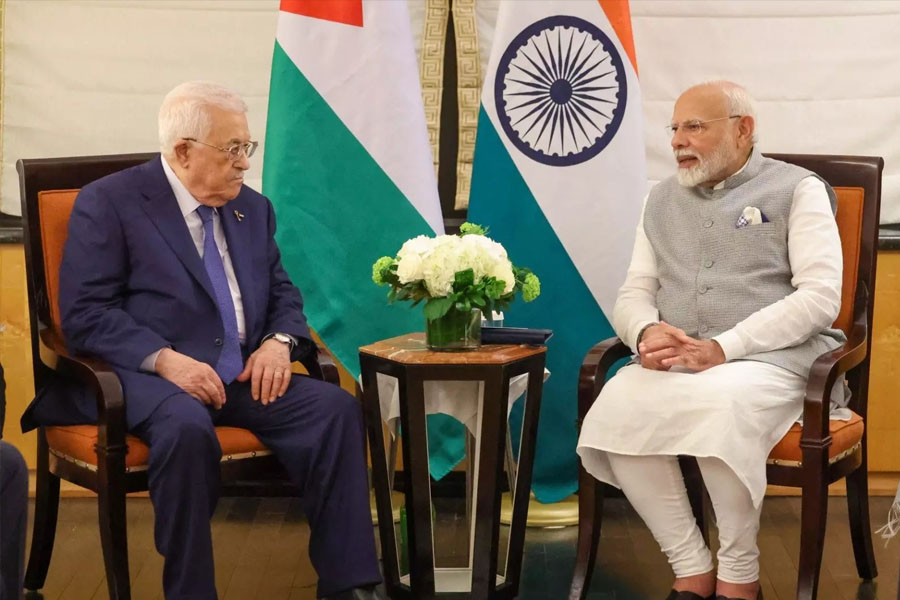 ‘যুদ্ধ নয়, শান্তির পক্ষে’, আমেরিকায় প্যালেস্টাইন প্রেসিডেন্টের সঙ্গে সাক্ষাৎ মোদির