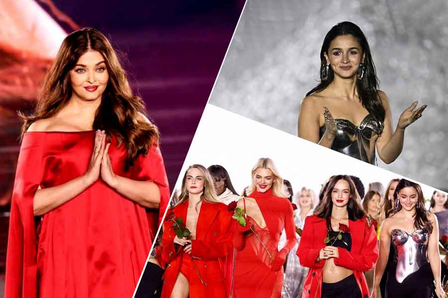 প্যারিস ফ্যাশন উইকে আলিয়া-ঐশ্বর্যর গ্ল্যামারের দাপট, হলিউডের আর কোন নায়িকাকে দেখা গেল?