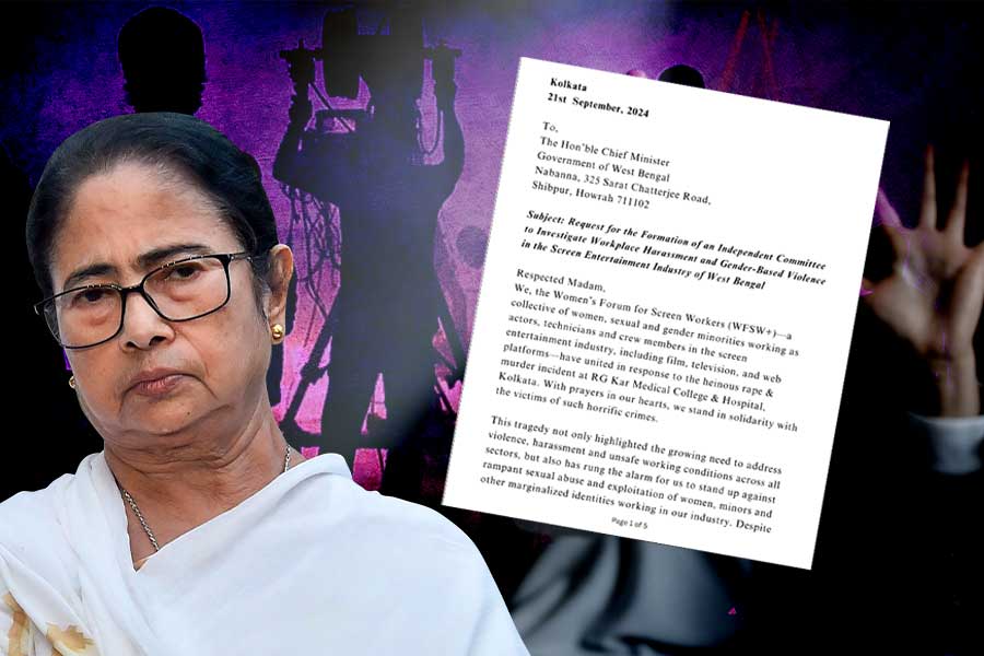 টলিপাড়ায় যৌন হেনস্তা রুখতে কমিটি গড়ার ডাক, মুখ্যমন্ত্রীকে চিঠি উইমেনস ফোরামের