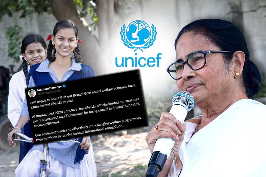 কন্যাশ্রী-রূপশ্রীকে ইউনিসেফের স্বীকৃতিতে আপ্লুত মুখ্যমন্ত্রী