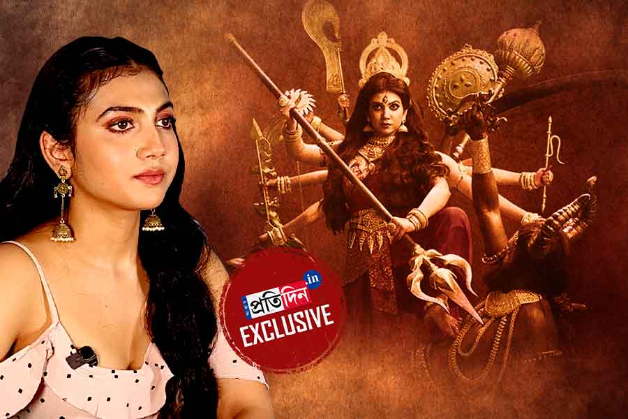 প্রথমবার ওটিটিতে মহিষাসুরমর্দিনী, দুর্গা হলেন রাজনন্দিনী পাল