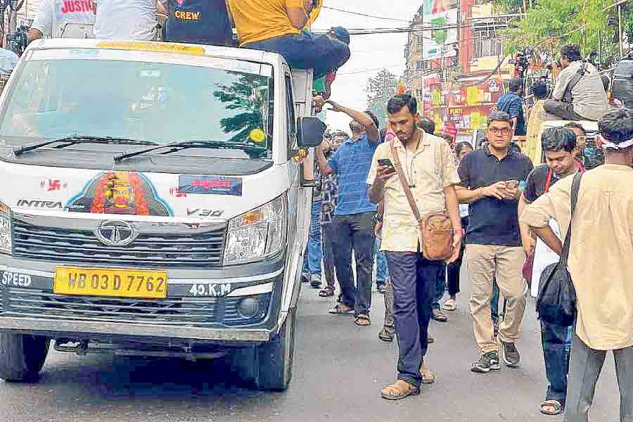 জুনিয়র ডাক্তারদের মিছিলে যাদবপুর র‌্যাগিং কাণ্ডের বিতর্কিত মুখ ‘আলু’!