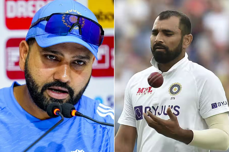 বর্ডার গাভাসকর ট্রফিতেও অনিশ্চিত শামি! পেসারের চোট নিয়ে মুখ খুললেন খোদ রোহিত