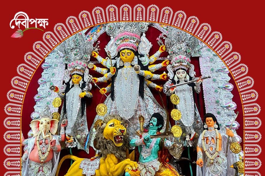 আরতি থেকে ভিড়, জমজমাট ঐতিহ্যের পুজো বাগবাজার সর্বজনীন