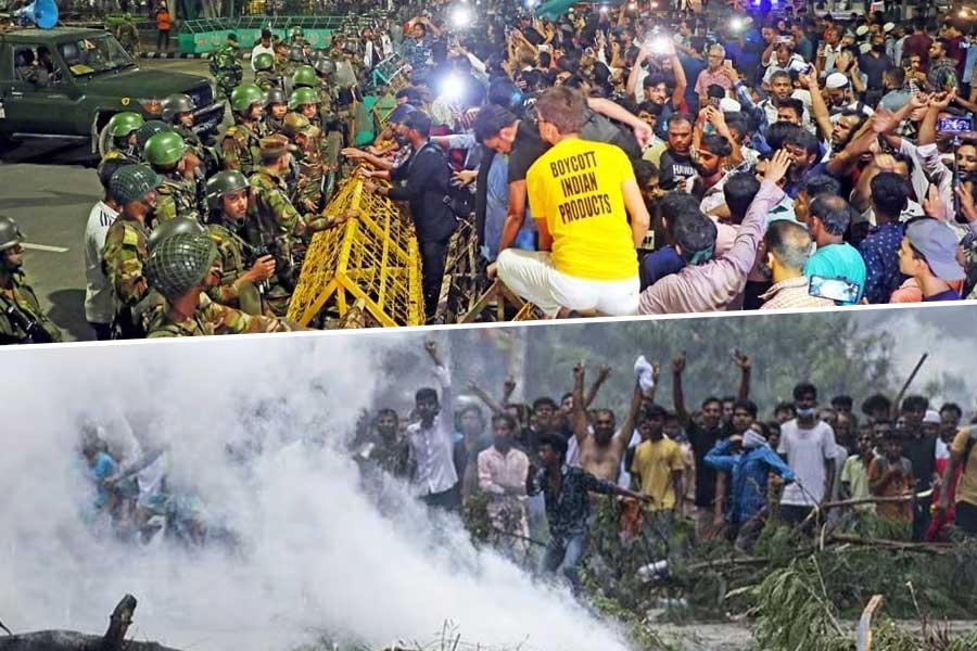 ফের উত্তপ্ত বাংলাদেশ, হাসিনার পর এবার নিশানায় সাহাবুদ্দিন, রাষ্ট্রপতি ভবনে আছড়ে পড়ল জনরোষ