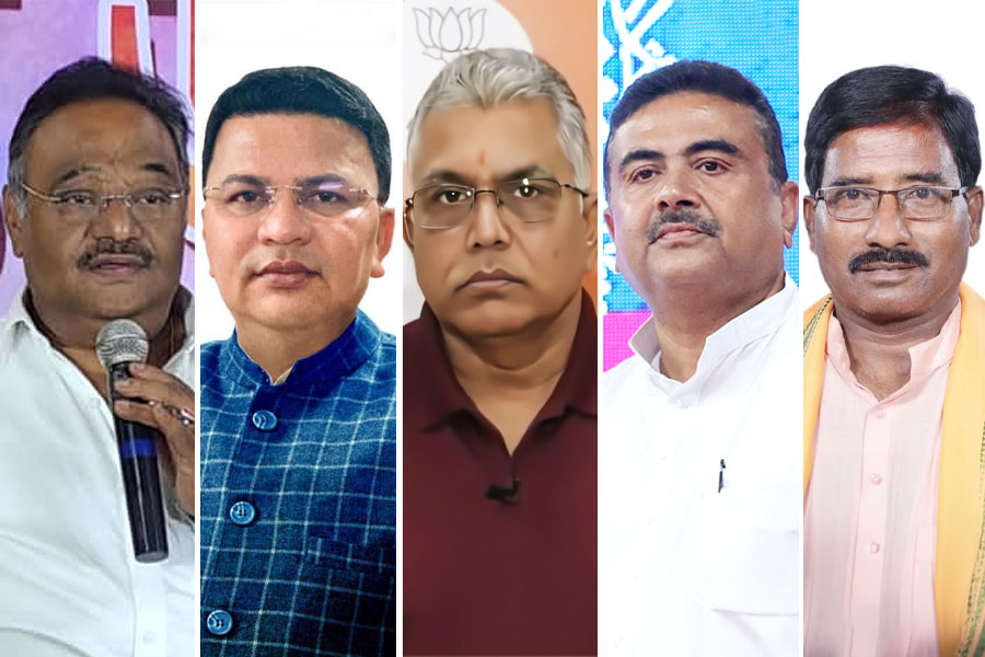 বঙ্গ বিজেপির পরবর্তী সভাপতি কে? চর্চায় শমীক-জ্যোতির্ময়-দিলীপ-শুভেন্দুর নাম