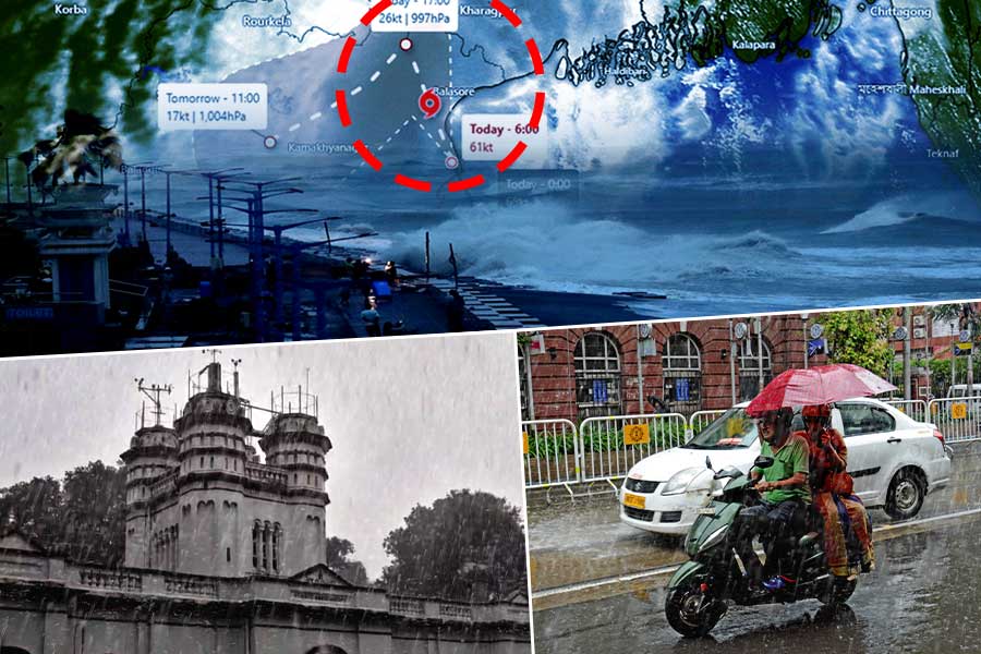 ডানার ধাক্কায় দিনভর ভারী থেকে মাঝারি বৃষ্টি! শক্তি হারাচ্ছে সাইক্লোন?
