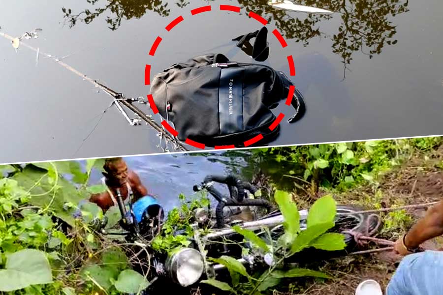 পুকুর থেকে ব্যাগ তুলতেই বিপত্তি, উদ্ধার দেহ! চাঞ্চল্য ডানকুনির খরিয়ালে