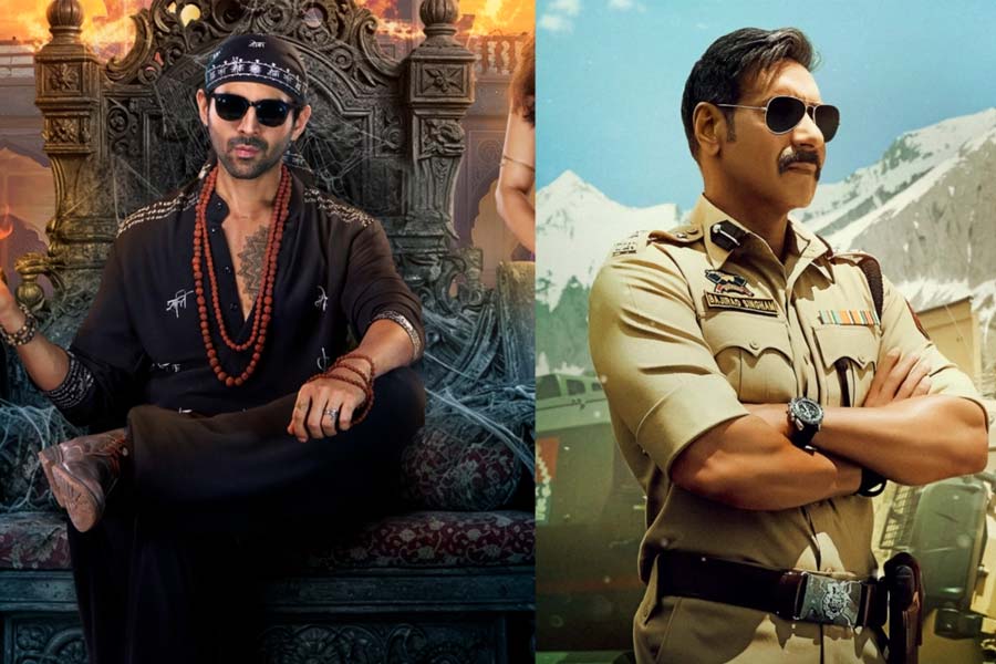 ‘ভুলভুলাইয়া ৩’র কাছে হেরে ভূত ‘সিংহম এগেইন’, বক্স অফিসের যুদ্ধ নিয়ে মুখ খুললেন অজয়