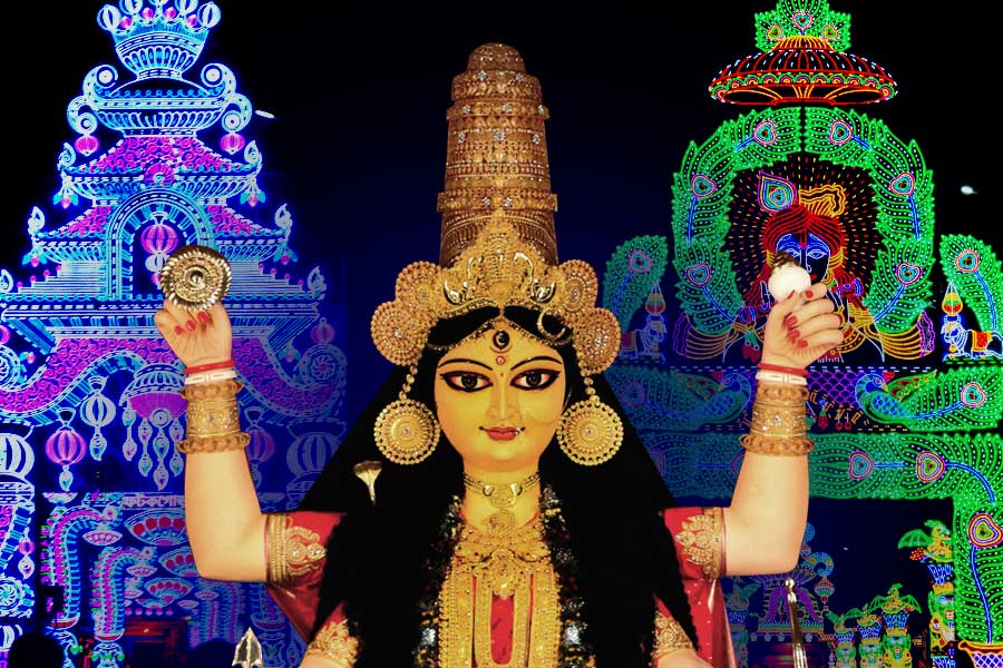 আশীর্বাদ পেতে জগদ্ধাত্রী পুজোয় দেবীকে শাড়ি অর্পণ? জেনে নিন কোন রং শুভ