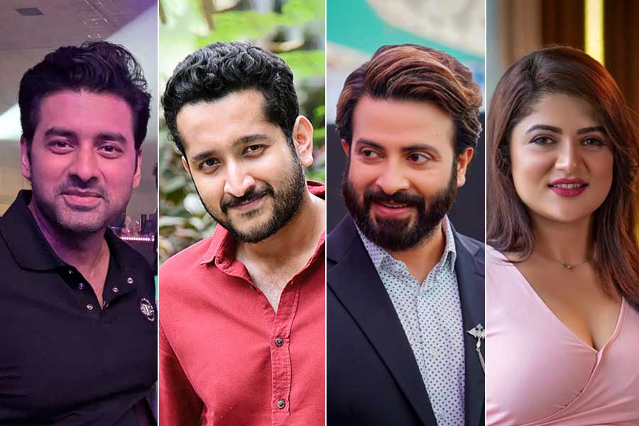 বাম্পার ১৮! একগুচ্ছ ছবির ঘোষণা এসকে মুভিজের, নজর কাড়বেন পরমব্রত, অঙ্কুশ, শাকিব, শ্রাবন্তীরা