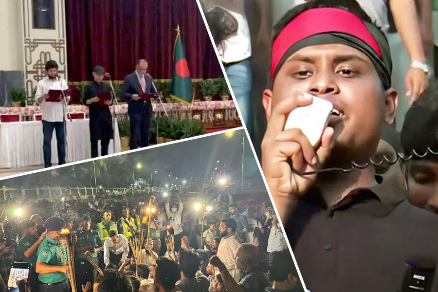 নতুন উপদেষ্টা নিয়োগে অসন্তোষ, ইউনুস সরকারের বিরুদ্ধেই প্রতিবাদ বৈষম্যবিরোধী ছাত্রদের!