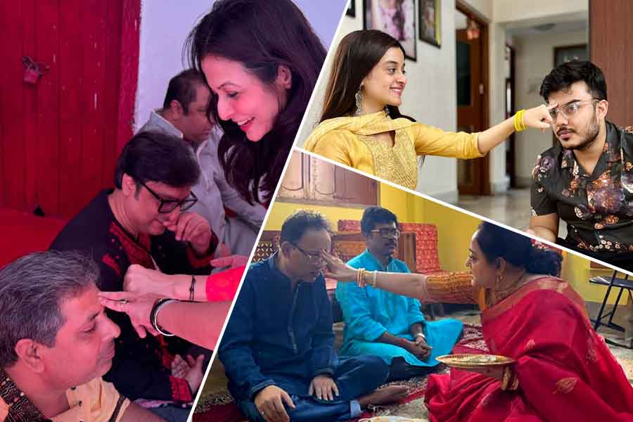 যমের দুয়ারে পড়ল কাঁটা… কেমন হল টলি তারকাদের ভাইফোঁটা? দেখুন অ্যালবাম