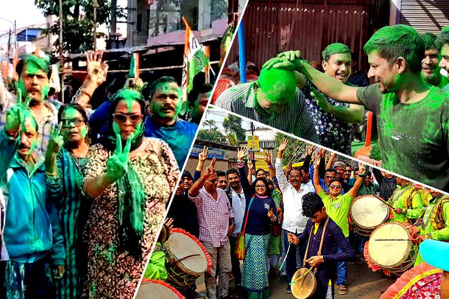 সবুজে সবুজ! মাদারিহাটে ইতিহাস তৃণমূলের, সহজ জয় বাকি পাঁচ কেন্দ্রেও