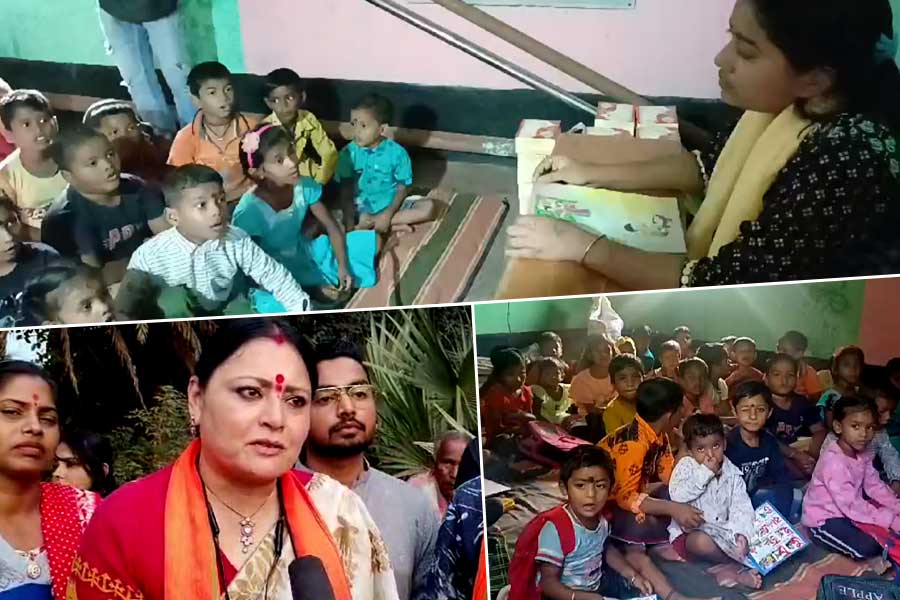 ‘১ টাকার পাঠশালা’, শিক্ষায় উদ্যোগ অগ্নিমিত্রা পলের