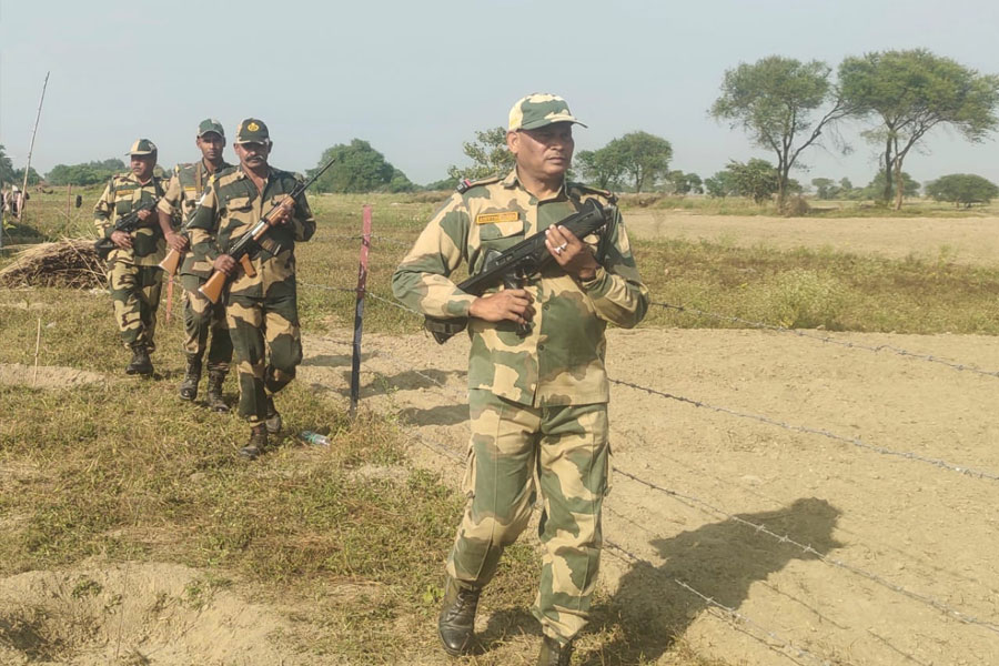 অশান্তি রুখতে মুর্শিদাবাদের ভারত-বাংলাদেশ সীমান্তের জিরো লাইনে BSF,  খুশি কৃষকরাও