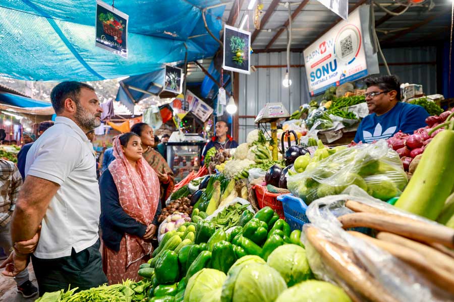 ৪০-এর রসুন ৪০০ টাকা! সবজি বাজার ঘুরে ‘কুম্ভকর্ণ’ মোদিকে তোপ রাহুলের