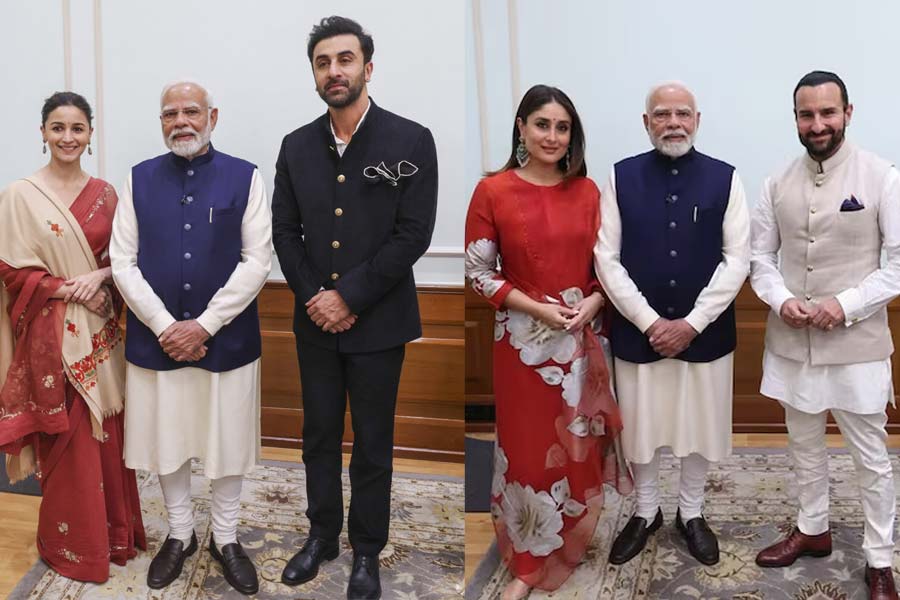 মোদির সঙ্গে কী কথা হল রণবীর, আলিয়া, করিনার? প্রকাশ্যে এল ভিডিও