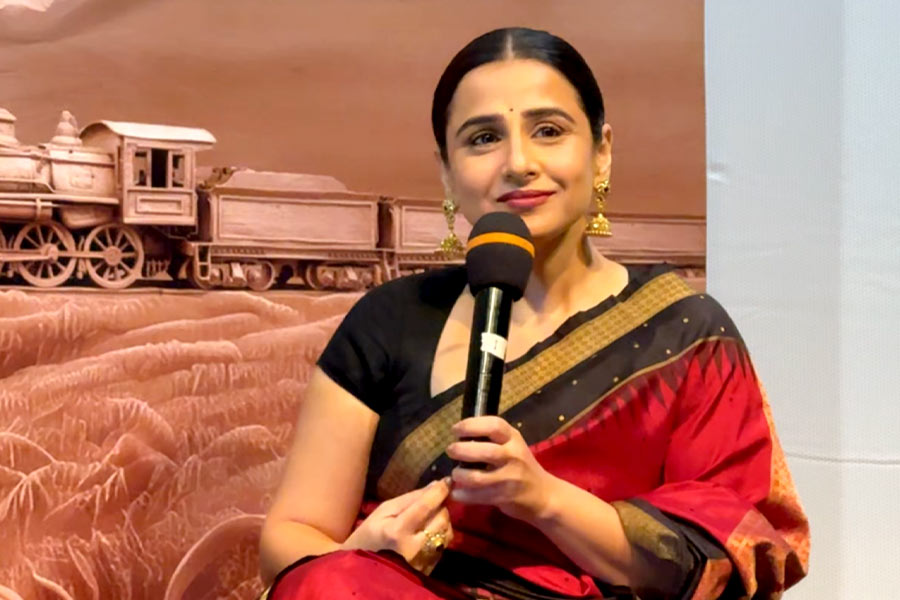‘ট্রাম, হলুদ ট্যাক্সি মিস করব’, ফিল্ম ফেস্টিভ্যালে স্মৃতিমেদুর বিদ্যা বালান