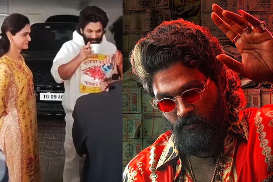 ‘ফ্লাওয়ার নেহি, ফায়ার হ্যায়…’, গ্রেপ্তারির সময়েও আল্লু অর্জুনের ‘পুষ্পা রাজ’