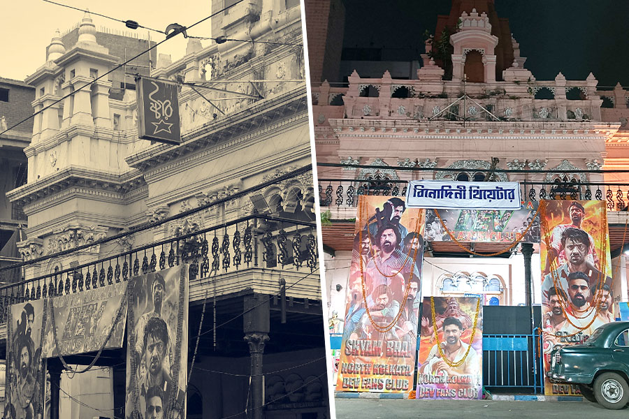 স্টার সরে বসল বিনোদিনী থিয়েটারের অস্থায়ী ফলক, কয়েকঘণ্টার মধ্যে কার্যকর মুখ্যমন্ত্রীর নির্দেশ
