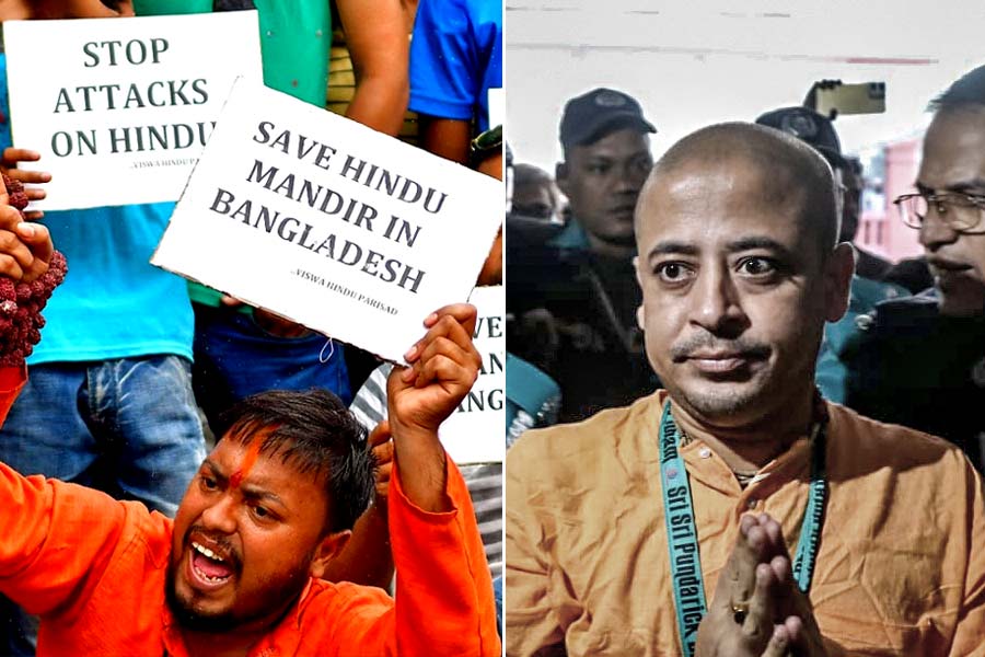 চিন্ময় প্রভুর সঙ্গে দেখা করতে গিয়ে গ্রেপ্তারি! নিন্দার ঝড় দেশে