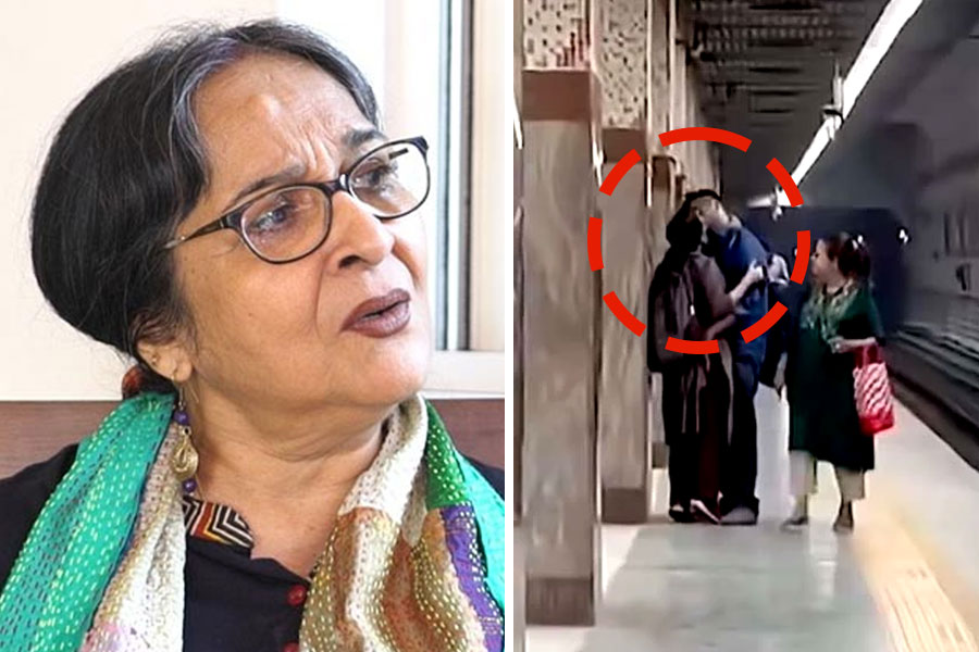‘জন্তুরাও ভালো’, ‘শাড়ির আঁচল’ বিতর্কের পর মেট্রোর চুম্বন কাণ্ডেও বিস্ফোরক মমতা শঙ্কর!