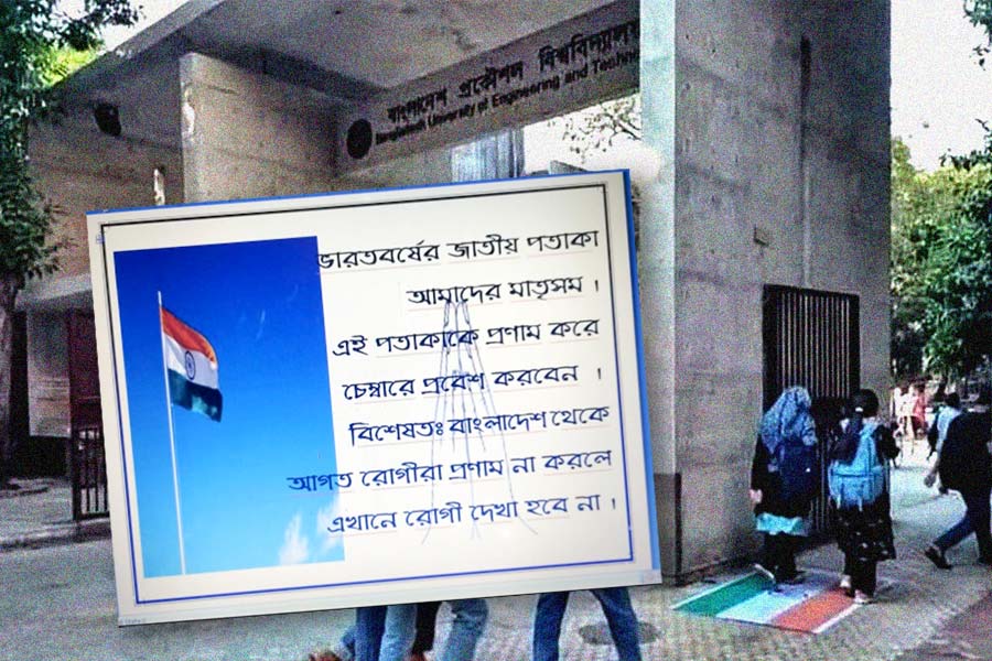 ওপারে পদতলে তেরঙ্গা বিতর্ক, চিকিৎসা পরিষেবায় শর্ত দিলেন শিলিগুড়ির ডাক্তার